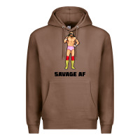 Chestnut savage af Premium Hoodie - linhVisuals
