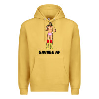 Antique Gold savage af Premium Hoodie - linhVisuals