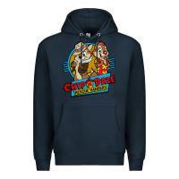 Navy chip and dale anime character Premium Hoodie - linhVisuals