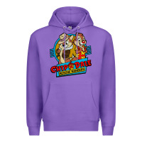 Purple chip and dale anime character Premium Hoodie - linhVisuals