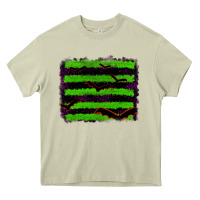 Mossy halloween with bat backround Heavy Core Tee - RanaPortraitStore
