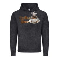 Vintage Black coffee time Vintage Hoodie - BarkalooDesign