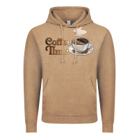 Vintage Coffee coffee time Vintage Hoodie - BarkalooDesign