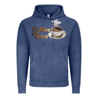 Vintage Denim coffee time Vintage Hoodie - BarkalooDesign