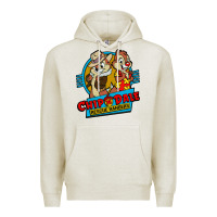 Oatmeal Heather chip and dale anime character Premium Hoodie - linhVisuals