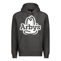 Charcoal Heather fastfood restauran Premium Hoodie - linhVisuals