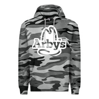Slate Camo fastfood restauran Premium Hoodie - linhVisuals