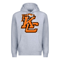 Heather Grey kalama high school, kalama Premium Hoodie - linhVisuals