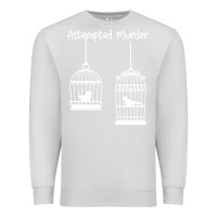 Dove Grey Attempted Murder Premium Sweatshirt - Bettercallsaul