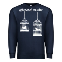 Navy Attempted Murder Premium Sweatshirt - Bettercallsaul