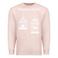 Pale Pink Attempted Murder Premium Sweatshirt - Bettercallsaul