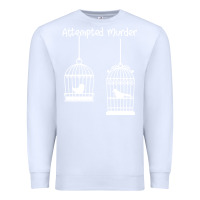 White Attempted Murder Premium Sweatshirt - Bettercallsaul