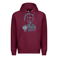 Burgundy rocky Premium Hoodie - linhVisuals