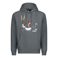 Rock funny rabbit 3 Premium Hoodie - linhVisuals