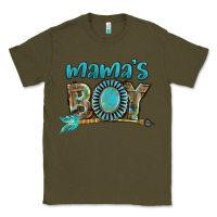 Army Green Mama's boy Mother's Day Classic Tee - FaDigitalArtStudio