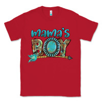 Red Mama's boy Mother's Day Classic Tee - FaDigitalArtStudio