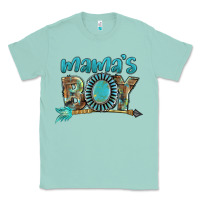 Seafoam Mama's boy Mother's Day Classic Tee - FaDigitalArtStudio
