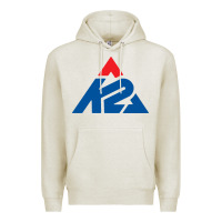 Oatmeal Heather k2 ski snowboarding Premium Hoodie - linhVisuals