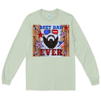 Matcha best dad ever american flag Long Sleeve Tee - Artiststas