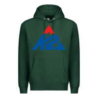 Sports Green k2 ski snowboarding Premium Hoodie - linhVisuals