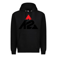 Black k2 ski snowboarding Premium Hoodie - linhVisuals