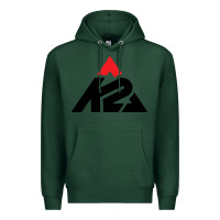 Sports Green k2 ski snowboarding Premium Hoodie - linhVisuals