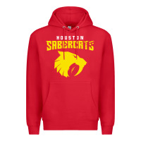 Red houston sabercats Premium Hoodie - linhVisuals