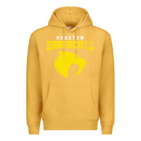 Mustard houston sabercats Premium Hoodie - linhVisuals