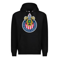 Black guadalajara Femenil Premium Hoodie - linhVisuals