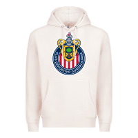 Pale Pink guadalajara Femenil Premium Hoodie - linhVisuals