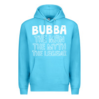Ocean Blue bubba, the man, the myth, the legend Premium Hoodie - linhVisuals