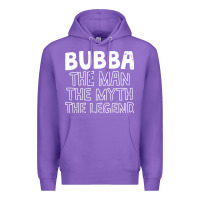 Purple bubba, the man, the myth, the legend Premium Hoodie - linhVisuals