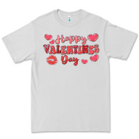 Dove Grey happy valentine's day Premium Tee - LillyAllenDesigns