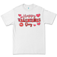 White happy valentine's day Premium Tee - LillyAllenDesigns