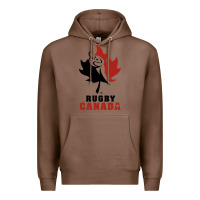 Chestnut canada rugby Premium Hoodie - linhVisuals