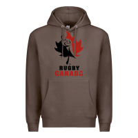 Coffee canada rugby Premium Hoodie - linhVisuals