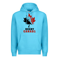 Ocean Blue canada rugby Premium Hoodie - linhVisuals