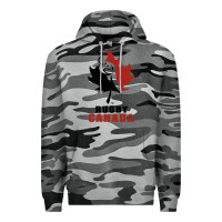 Slate Camo canada rugby Premium Hoodie - linhVisuals