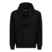 Black fiji national rugby Premium Hoodie - linhVisuals