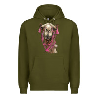 Army Green camel Premium Hoodie - BarkalooDesign
