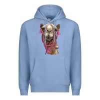 Colony Blue camel Premium Hoodie - BarkalooDesign