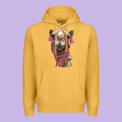 Camel Premium Hoodie Designed By Barkaloodesign