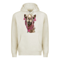 Oatmeal Heather camel Premium Hoodie - BarkalooDesign