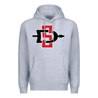 Heather Grey san diego state aztecs Premium Hoodie - linhVisuals