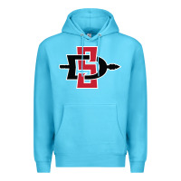 Ocean Blue san diego state aztecs Premium Hoodie - linhVisuals