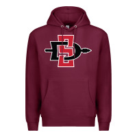 Burgundy san diego state aztecs Premium Hoodie - linhVisuals