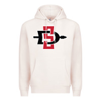Pale Pink san diego state aztecs Premium Hoodie - linhVisuals
