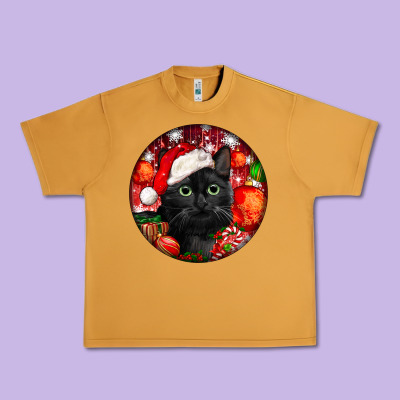 Christmas Bombay Cat Urban Heavy Tee Designed By Lillyallendesigns