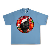 Pebble Blue christmas bombay cat Urban Heavy Tee - LillyAllenDesigns