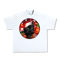 White christmas bombay cat Urban Heavy Tee - LillyAllenDesigns